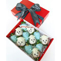 12pcs Little Sheep Chocolate Strawberries Gift Box